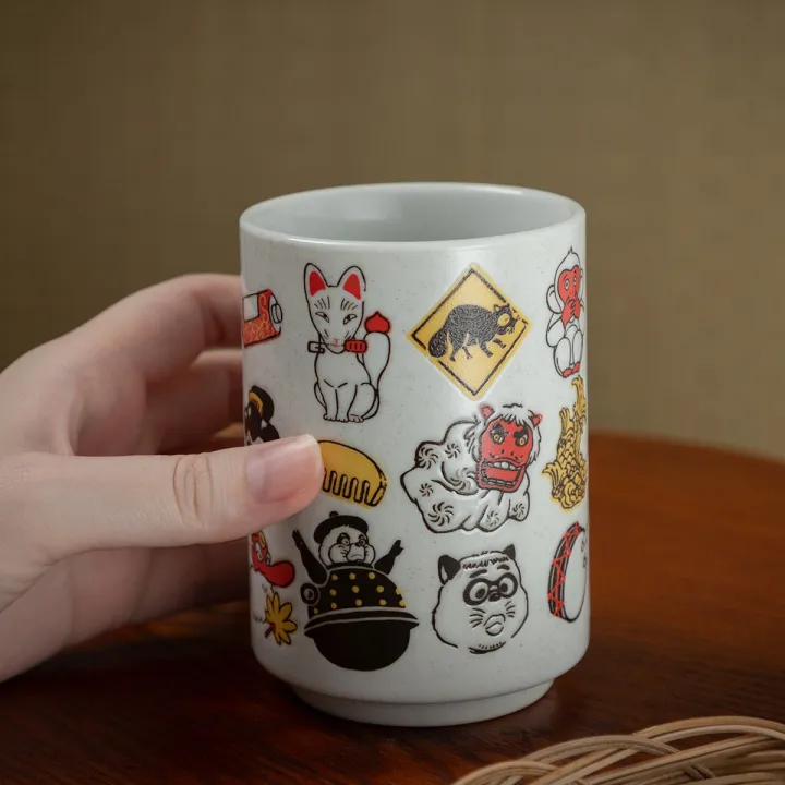 Japanese Tea Cup - Pompoko